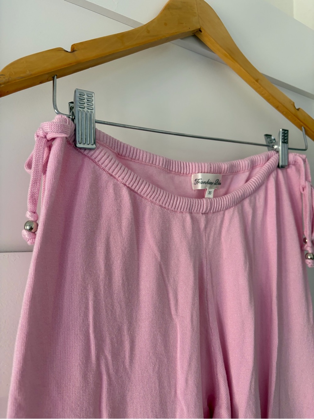 Frankie's Bikinis Pink Lounge Pants & Tube Top Set - Picture 3 of 9